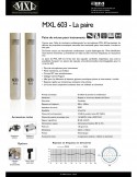 MXL 603 Pair kit de micros pour instruments