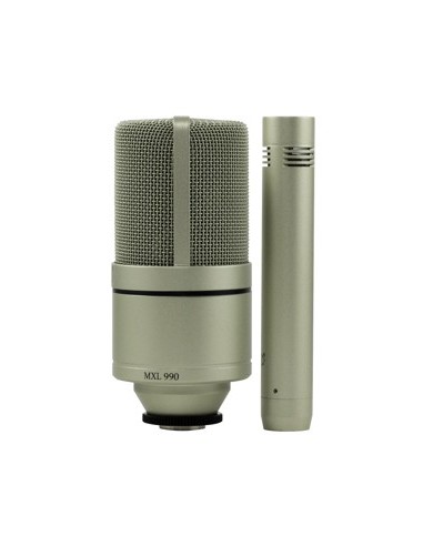 MXL 990/991 kit de microphones à condensateur